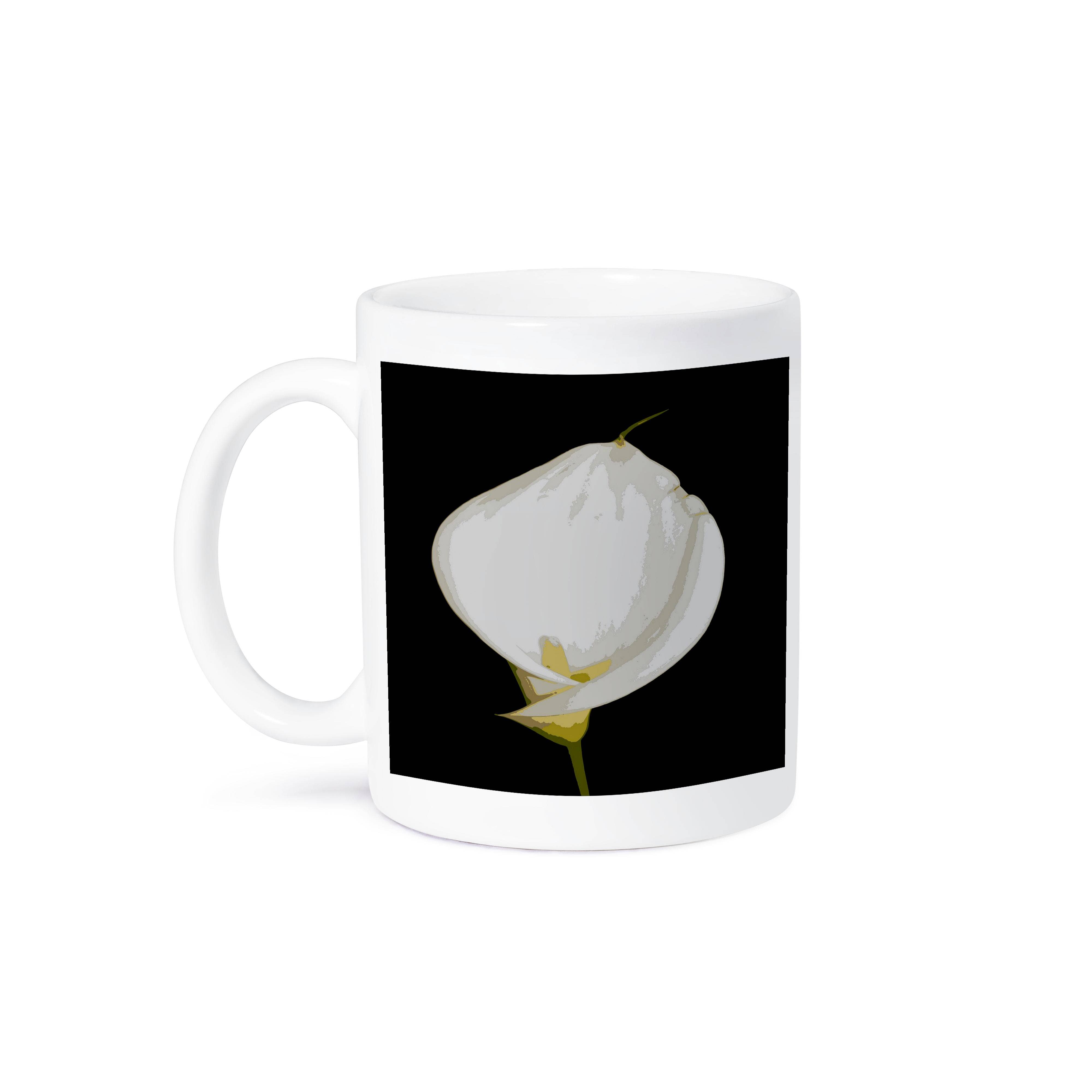 3dRose - Wholesale Coffee Mug - 3dRose, Easter Lily Isolated Botanical Vector, Mug8