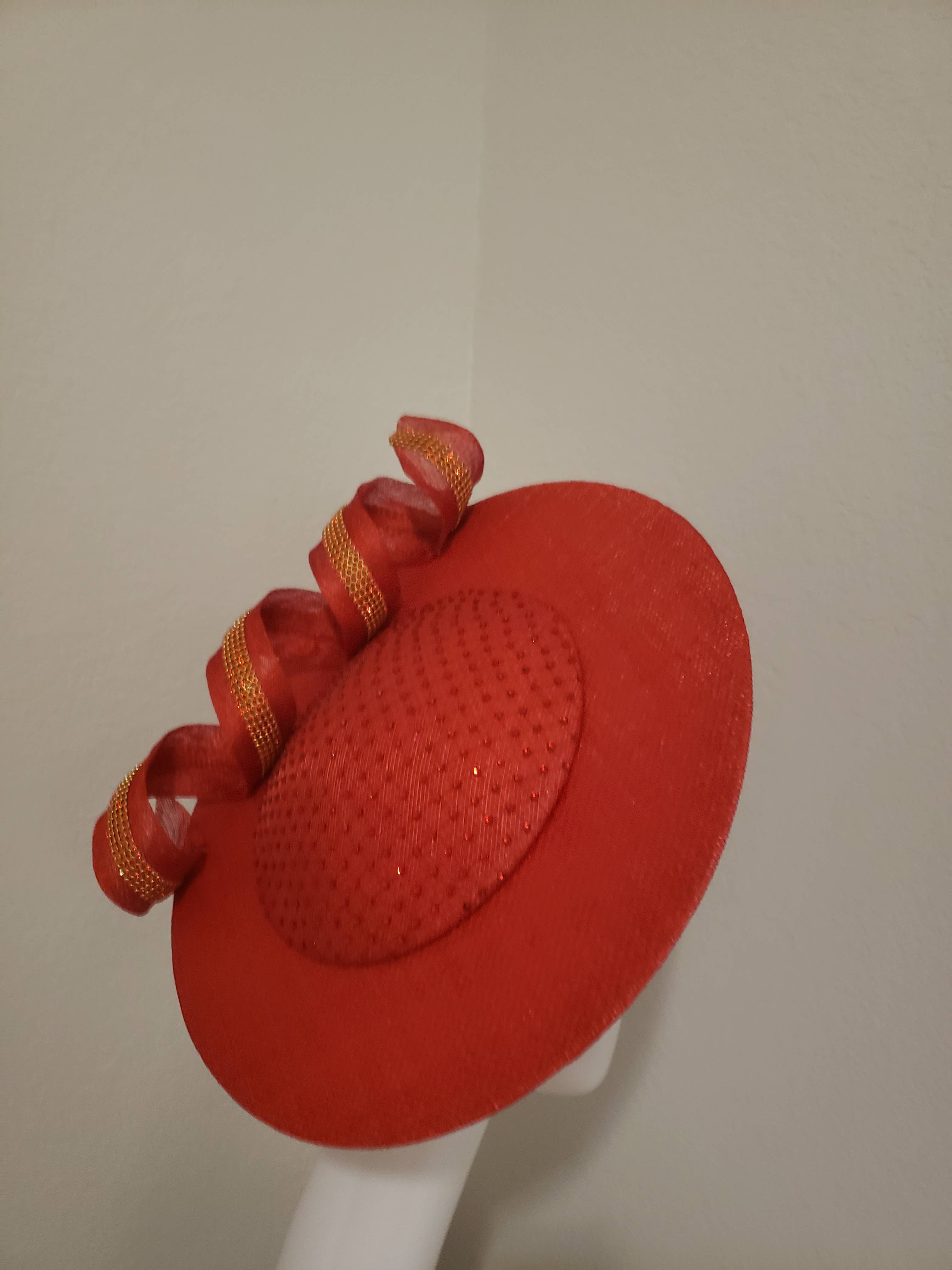 Rehoboth Hats - Wholesale Fascinator Hat - Women's - Spiral Elegance Sinamay Fascinator15