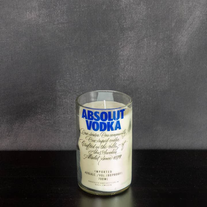 Absolut vodka stearinlys for engroshandel hos Tipsy House