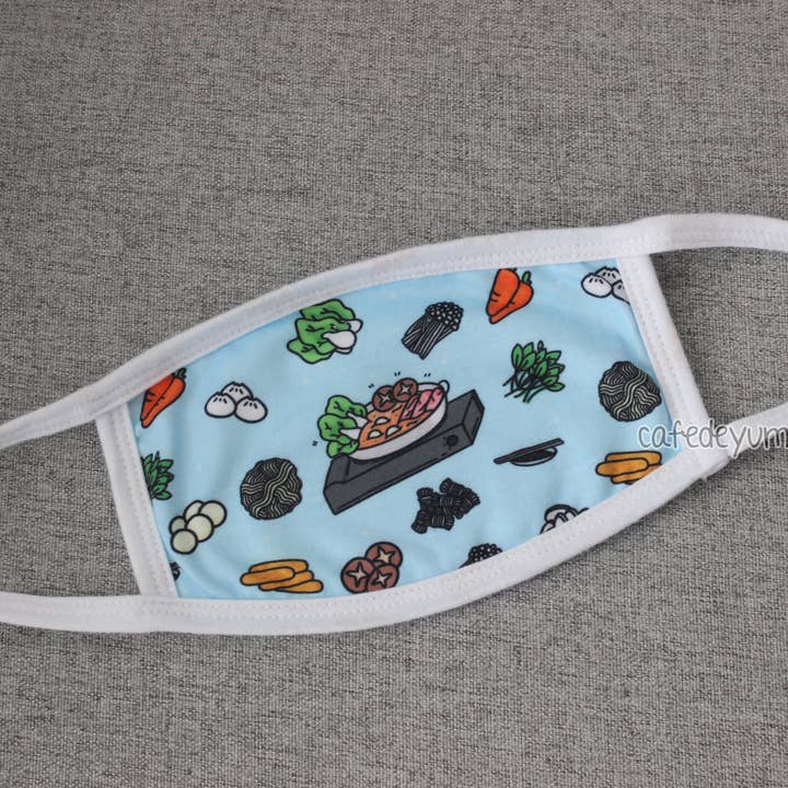 Hot Pot Cloth Mask for wholesale by Cafe De Yume