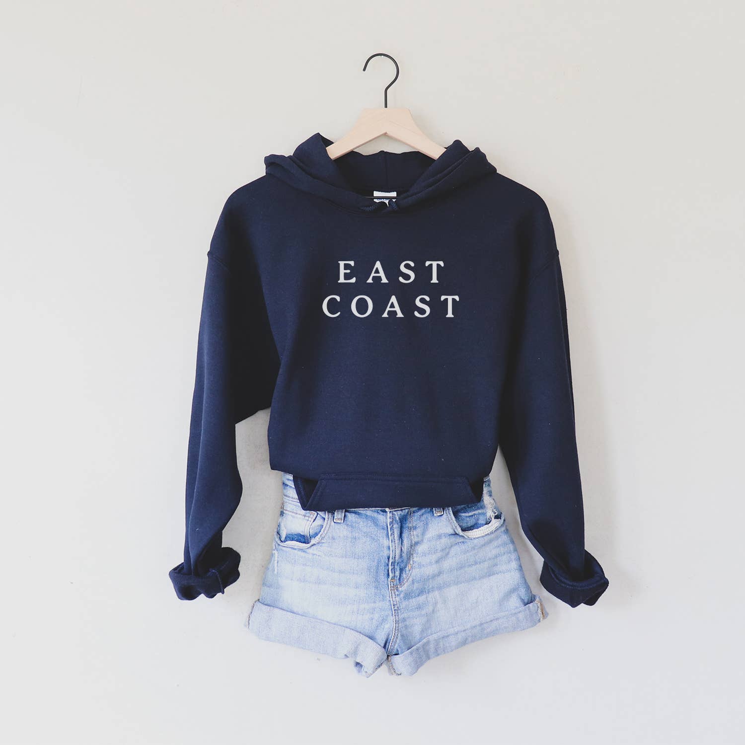 Salt + Fare - Wholesale Graphic Sweatshirt - Unisex - East Coast/West Coast Graphic Hoodie0