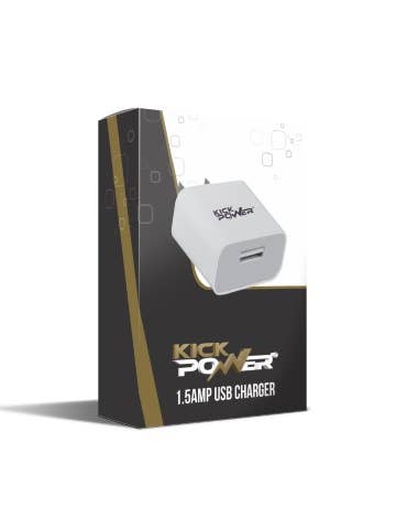 KickPOWER™ - 1.5A Wall Charger Premium for wholesale by KickPOWER
