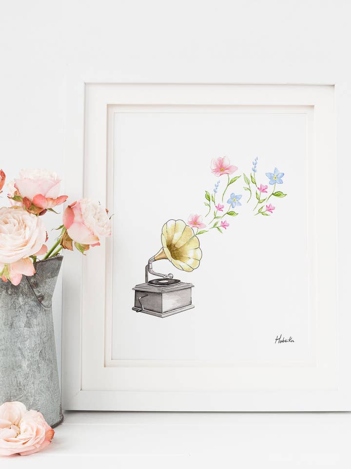 Sinfonie, Kunstdruck für den Großhandel von Hobeika Art