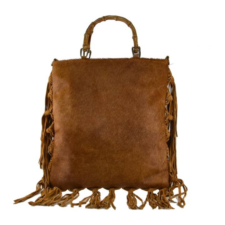 Canetti Roberto - Wholesale Top Handle Bag - Women's - PONY HAIR LEATHER HANDBAG 2015