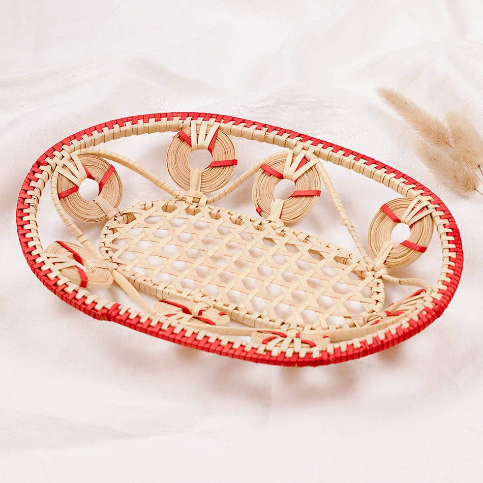 Svadia - Wholesale Decorative Tray - Bloom Boat Oval bricka1