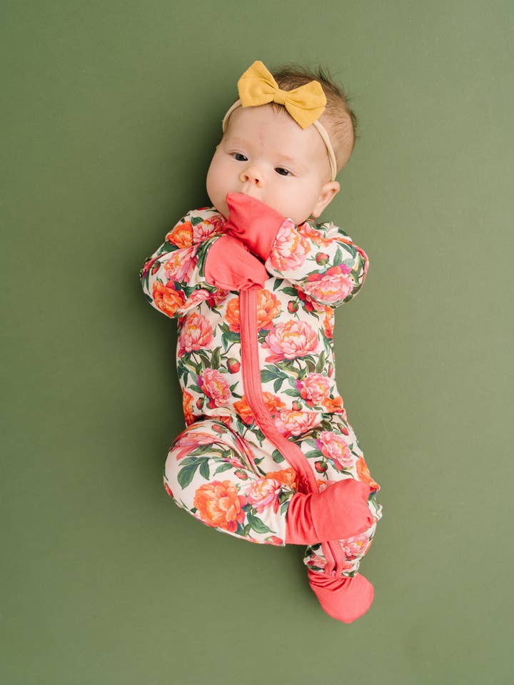 Little One Shop - Wholesale Clothing Set - Baby - Tatum Floral Bamboo Sleeper