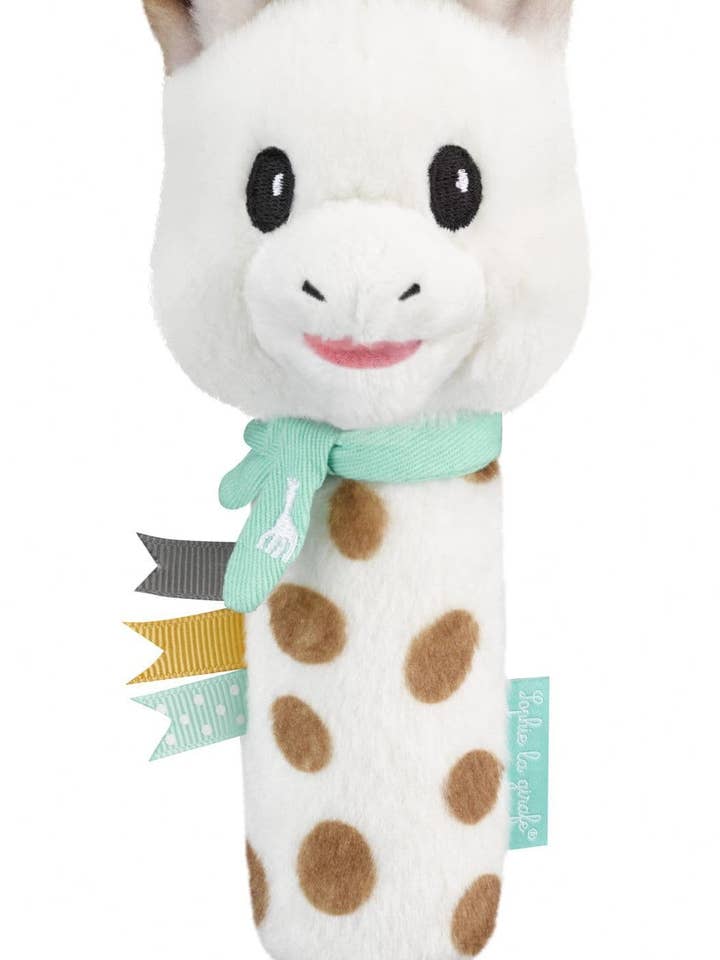 Sweety Sophie Squeaking Rattle for wholesale by Sophie la girafe UK