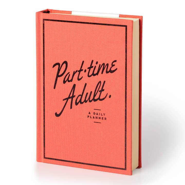 Chronicle Books - Wholesale Planner - Brass Monkey Part-Time Adult Undated Daily Planner