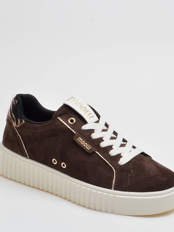 SWEET MAGIC SHOES & BAGS - Wholesale Lifestyle Sneakers - Women's - SUEDE CASUAL SNEAKERS WITH RUBBER SOLE1