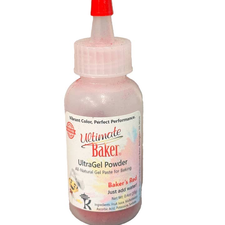 Ultimate Baker Ultra Gel Pasta Gel Rossa (1x4g) per la vendita all'ingrosso da parte di Ultimate Baker