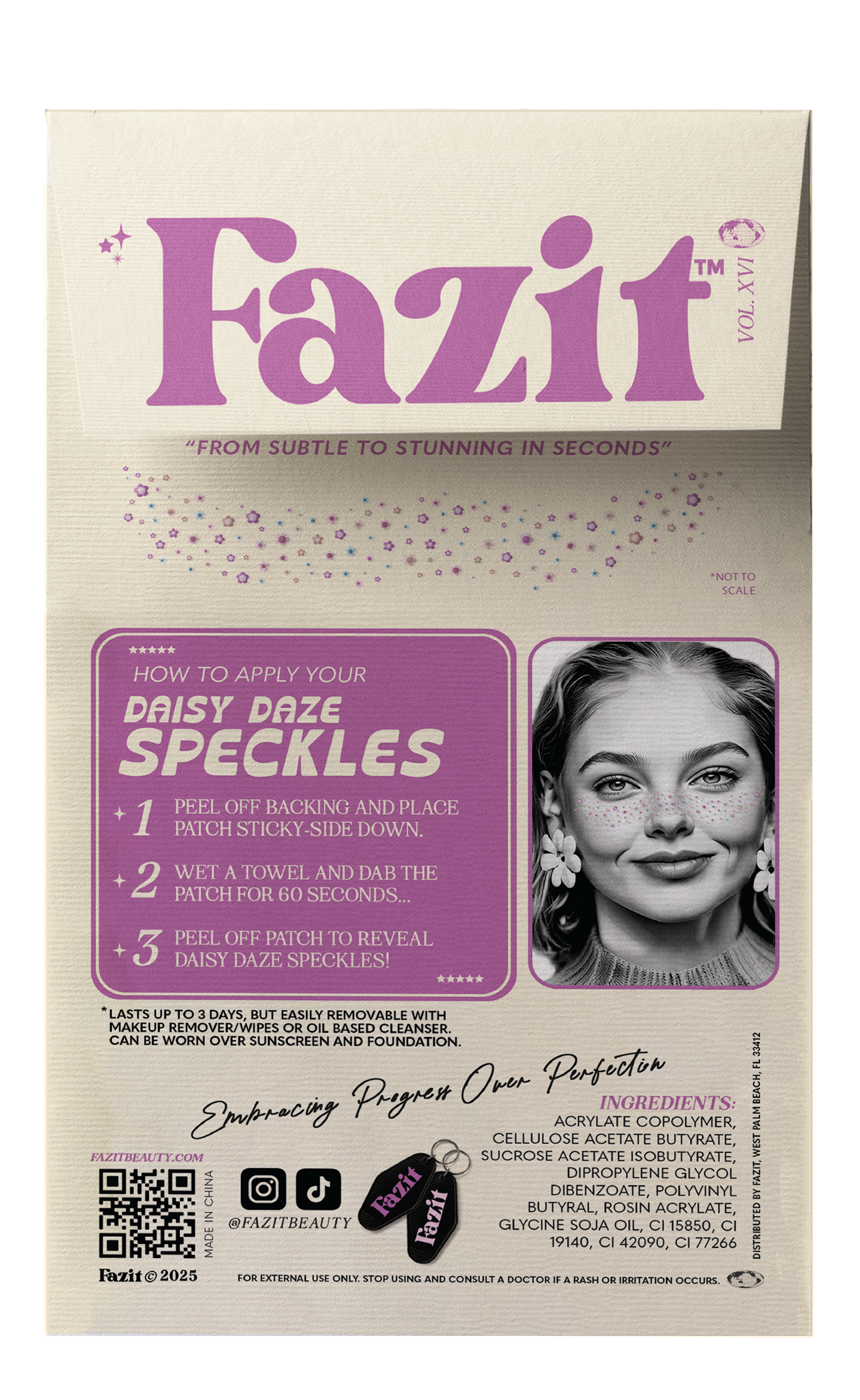 Fazit – Glitter/shimmer por atacado – Daisy Daze Speckles1