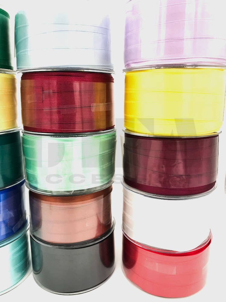 Gifa Accessori - Vente Ruban – emballage cadeau - Ruban double satin 100 % polyester 1,5 cm2