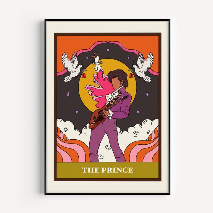 The Prince Tarot Card Art Print for wholesale by Twisted Rebel Designs