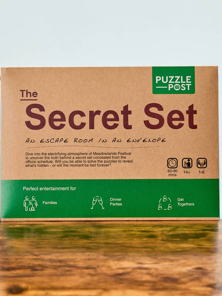 NEW Escape/Puzzle Game | Board game | The Secret Set for wholesale by Puzzle Post Games