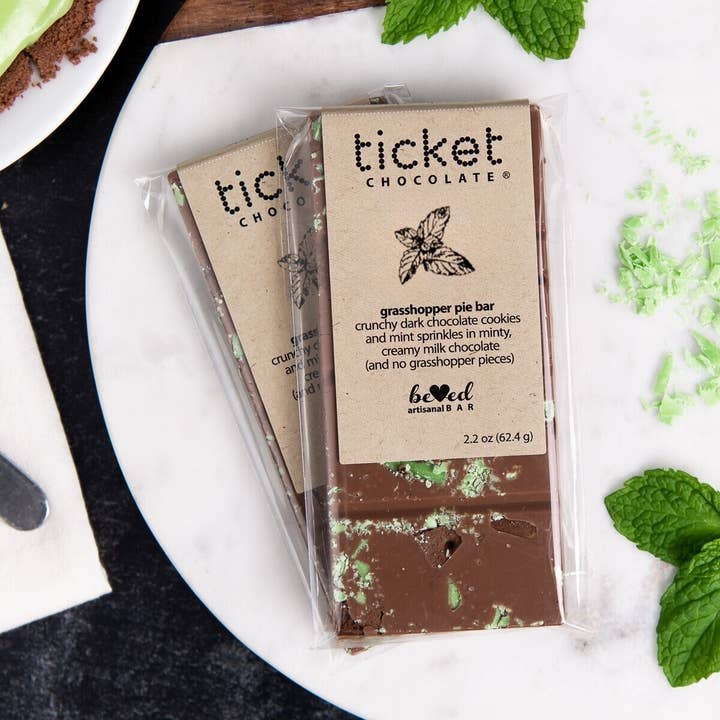 Ticket Chocolate - Wholesale Chocolate Bar - Artisan Beloved Chocolate Bars