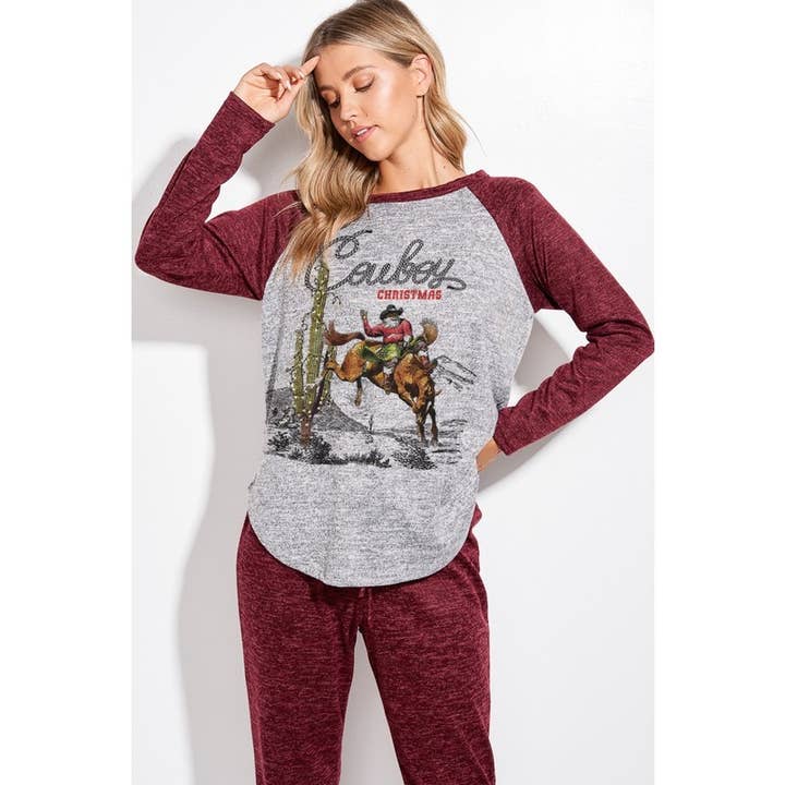 Cowboy juleloungetøjssæt for engroshandel hos Phil Love