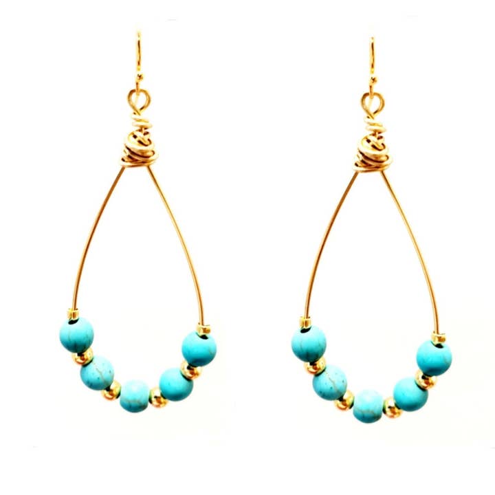 Adin Earrings - Colors Available for wholesale by MINU Jewels