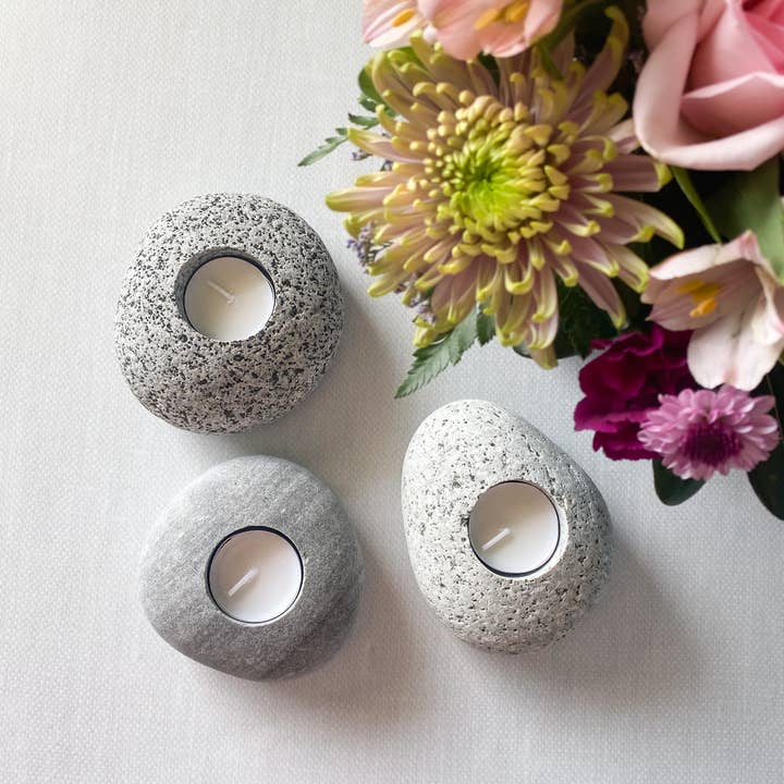 Funky Rock Designs - Wholesale Candle holder - Candle Rock3