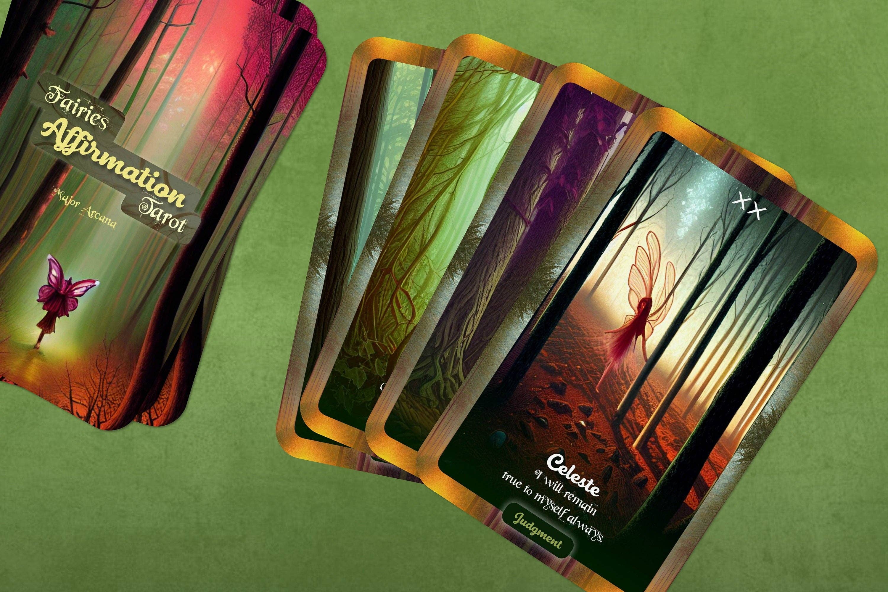 Ibiza Tarot USA – Großhandel Tarot-Karten – Fairies Affirmation Tarot – Große Arkana9