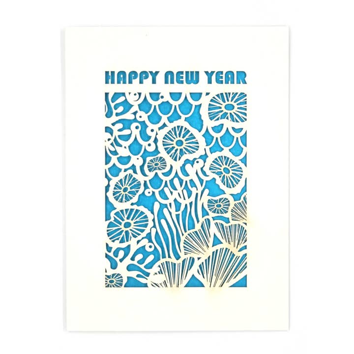 Happy New Years - Coral Reef for wholesale by two hermanas