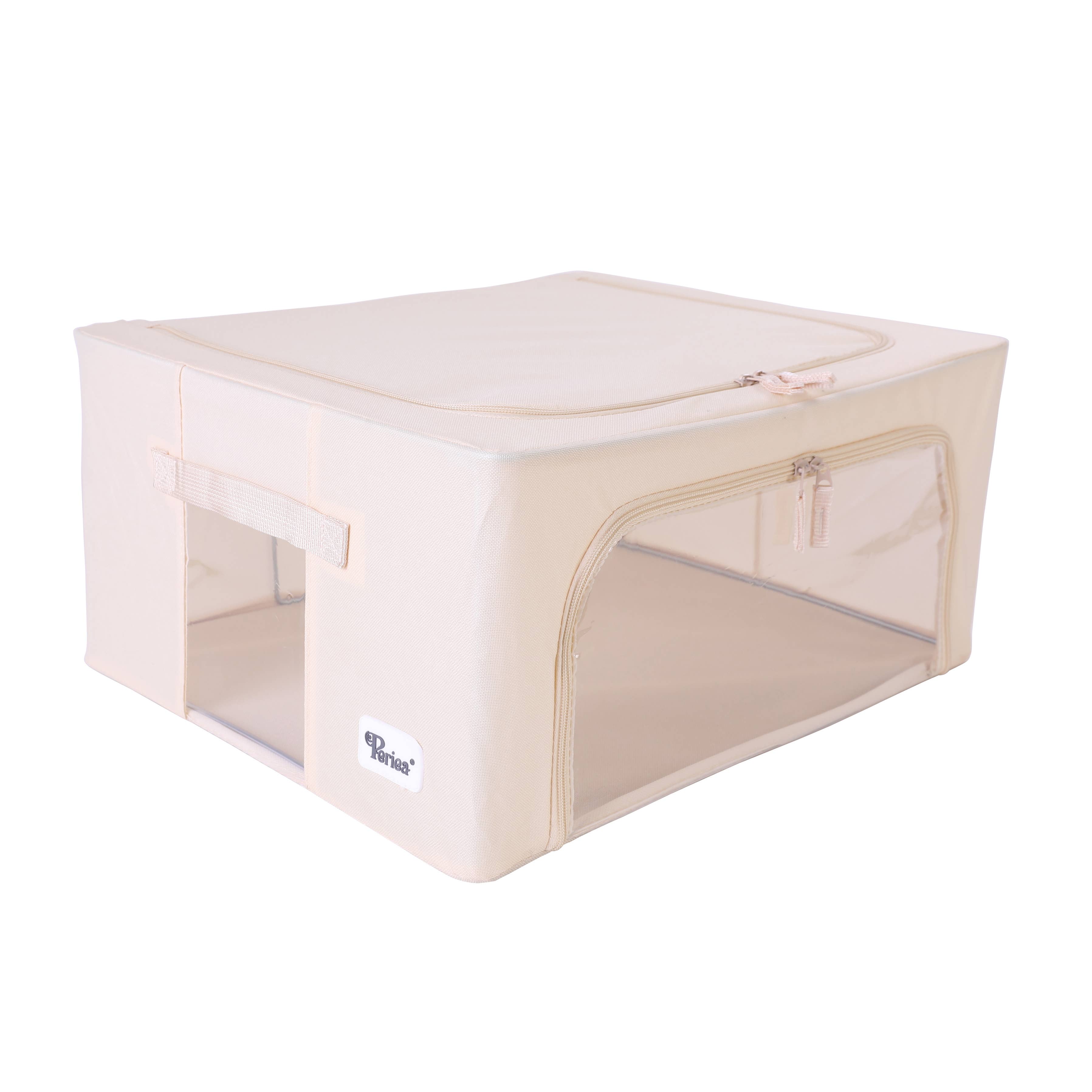 Periea - Vente Bacs de rangement - Periea Beau – Bac de rangement pliable avec structure métallique28