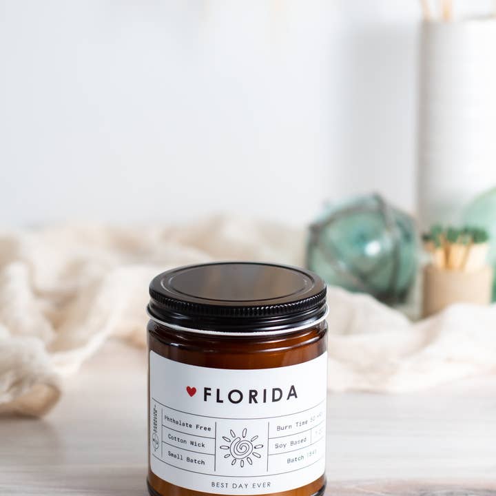 Rambling Caravan - Wholesale Jar/Filled Candle - Florida Candle12