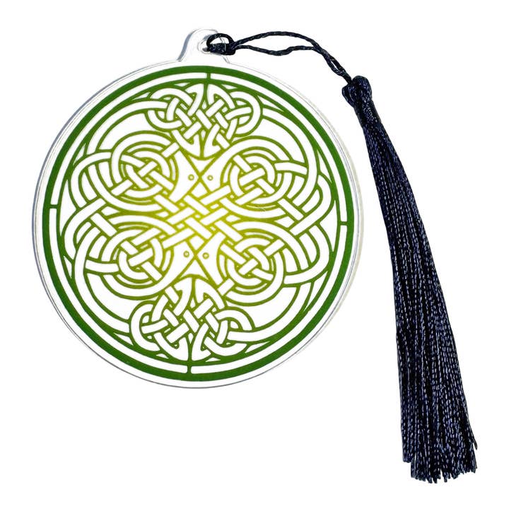 Lifeforce Glass, Inc. - Wholesale Bookmark - Acrylic Celtic Knot Bookmark, Irish Gifts