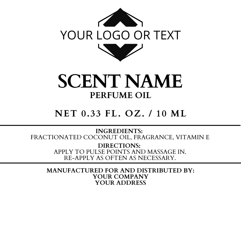 Toliver's Handmade - Wholesale Roll-On Fragrance - Roll-On Perfume Oil 10 ml - Custom Label10