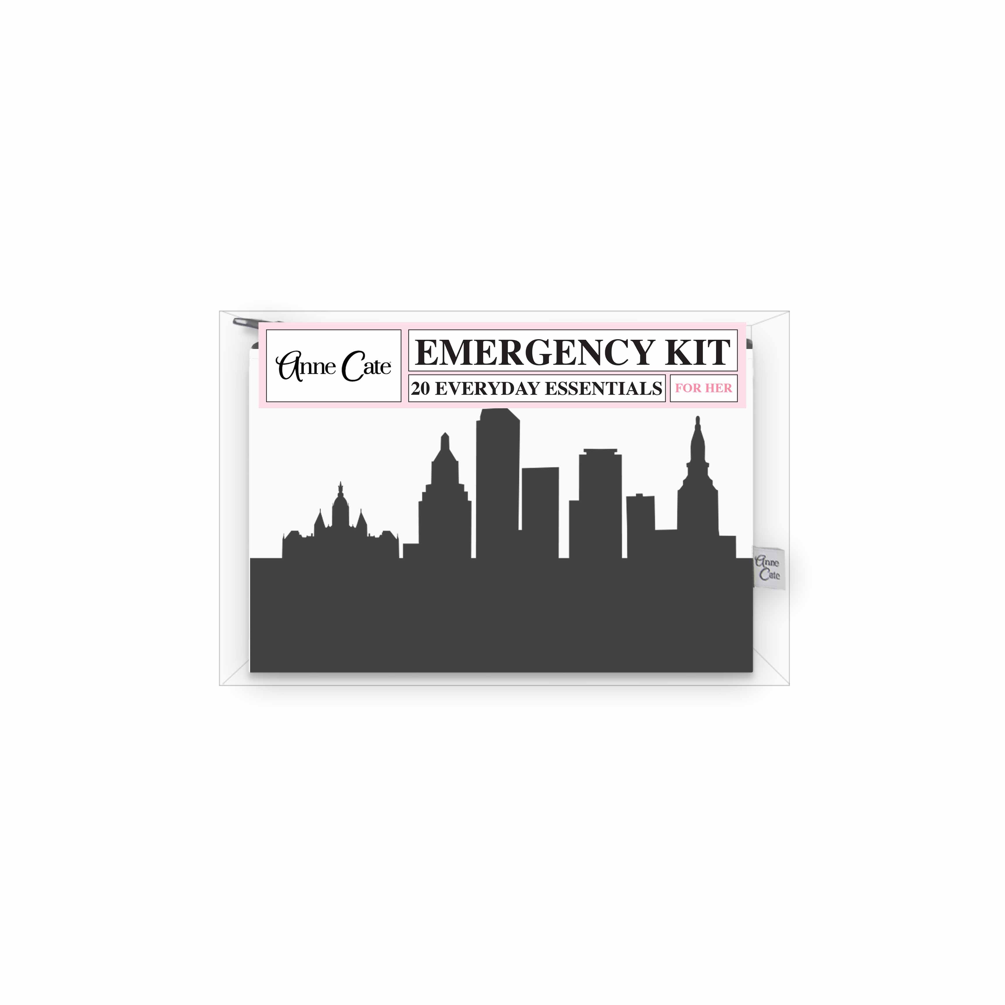 Anne Cate – wholesale Travel set – Skyline Mini Wallet Emergency Kit - For Her27