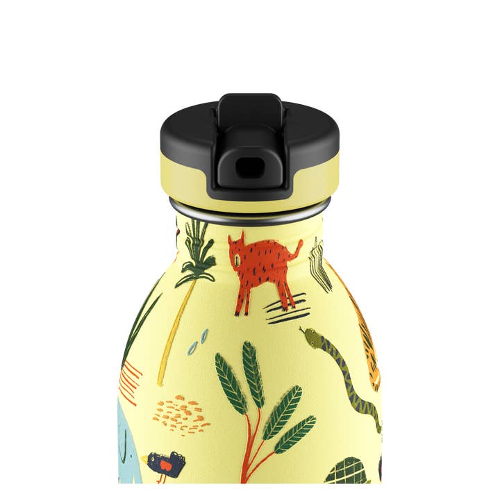 24Bottles - Wholesale Water Bottle - Borraccia per Bambini | Amici della Giungla - 500 ml1