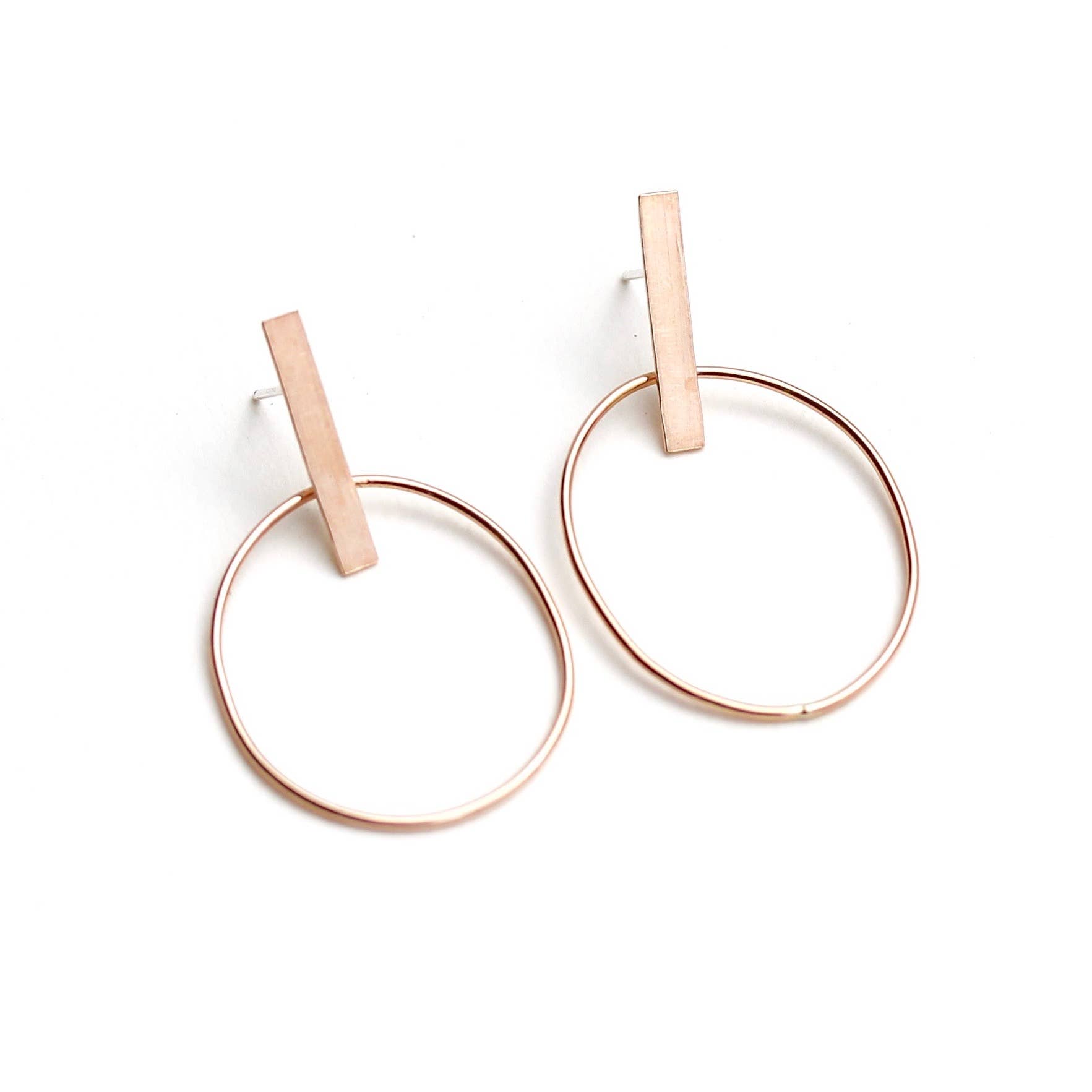Alana Douvros Jewellery - Wholesale Dangle Earrings - Bar Loop Earrings