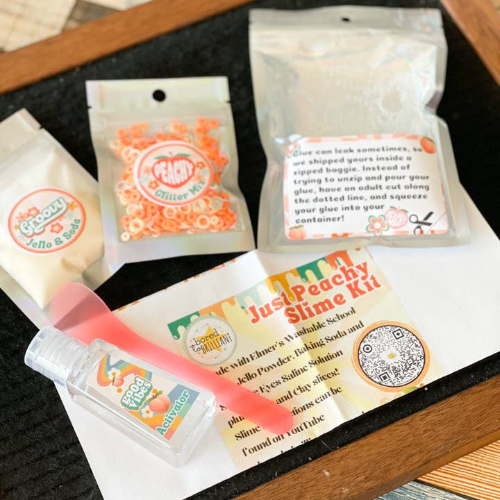 Bored to Brilliant - Wholesale Putty/Slime - Kids - Just Peachy Slime Kit2