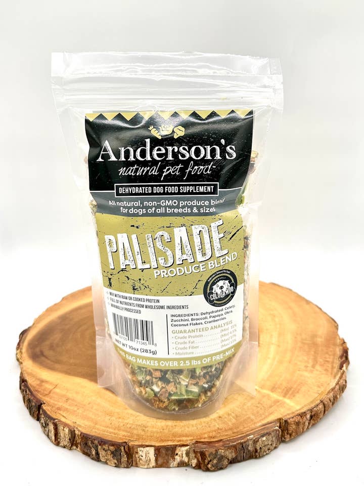 Mélange de Base/Topper de Produit - Mélange Palisade pour la vente par Anderson's Natural Pet