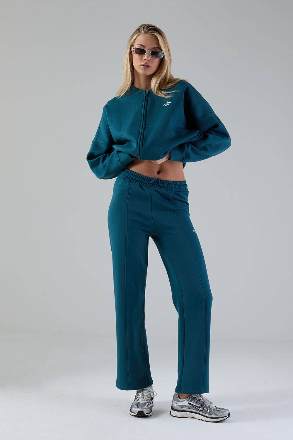 The Apex Tracksuit in Teal for wholesale on Faire1