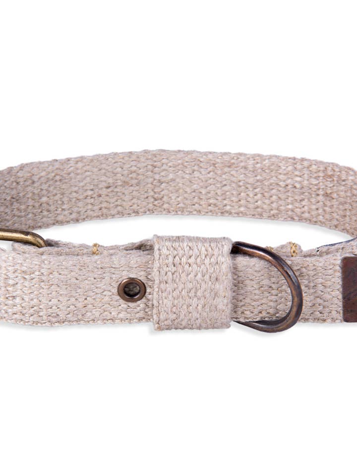 Hundehalsband 68cm“ Canvas - 100% Hanf für den Großhandel von Hemptique