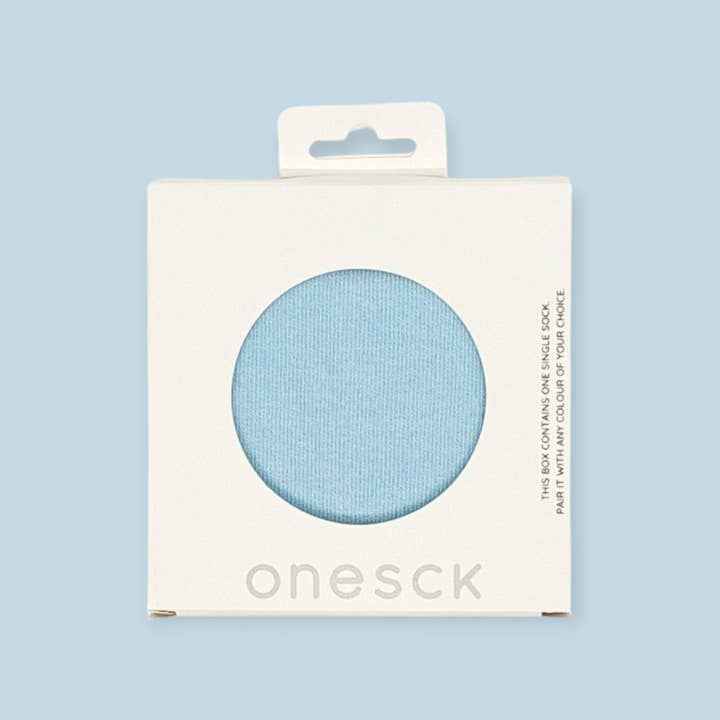 ONESCK - Wholesale Socks - Unisex - Plain Single Socks | Baby Blue Sock | Pastel Gift Idea0