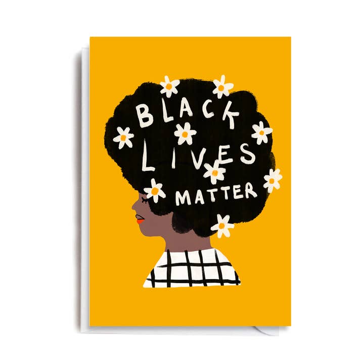 Black Lives Matter Friendship Card for wholesale by Nelson Line