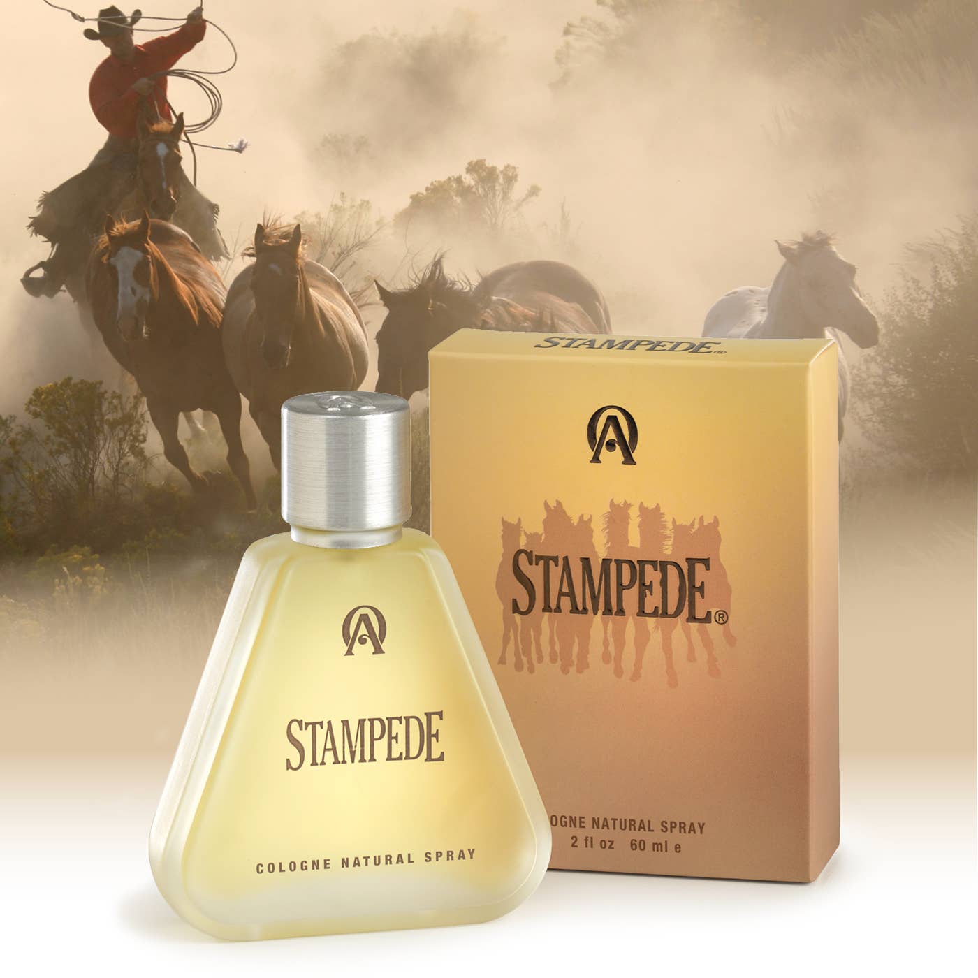 Annie Oakley Natural Perfumery - Wholesale Cologne Spray - Men's Stampede® Western Cologne – Gifts for Men, Made in USA1