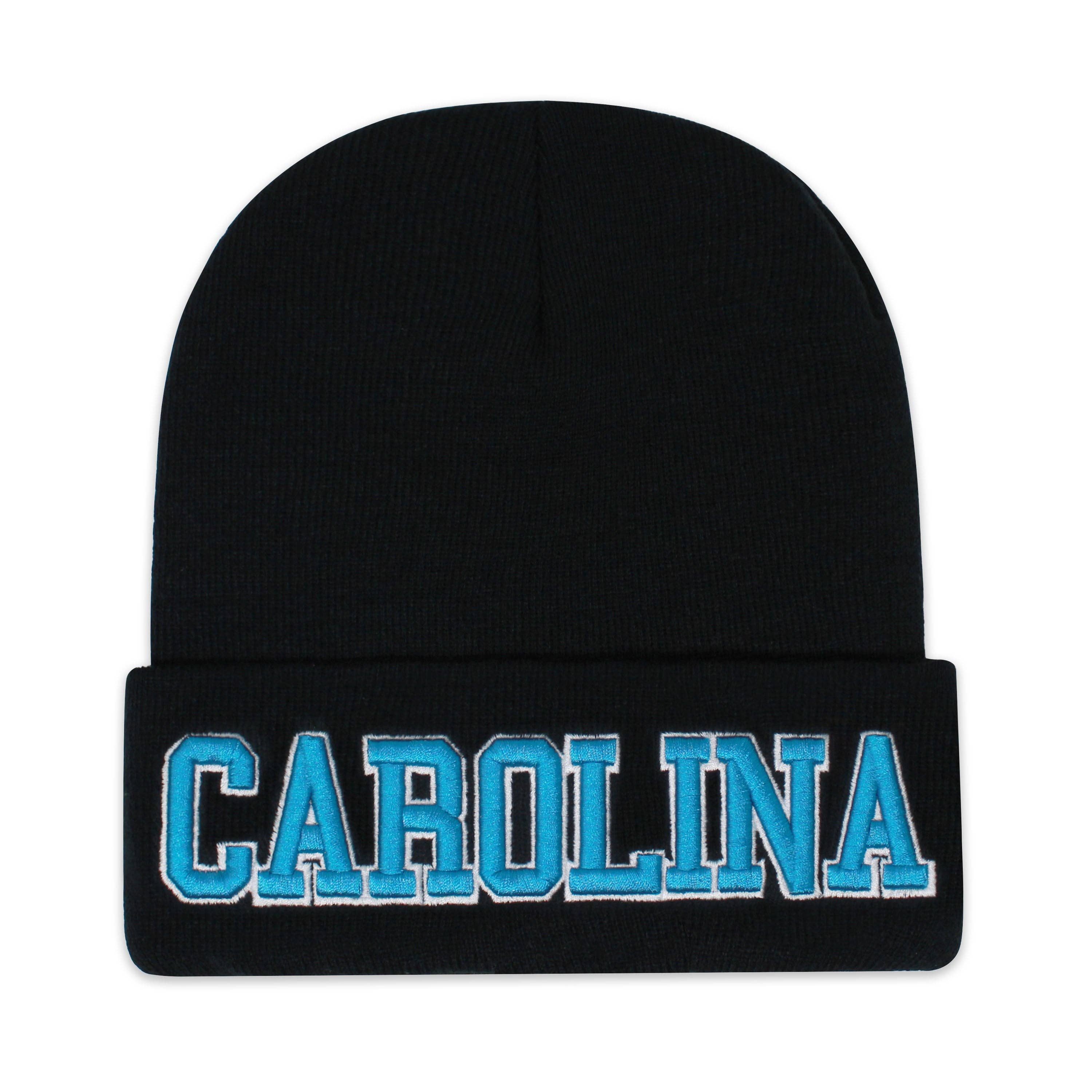 ChoKoLids - Vente Bonnet – unisexe - Bonnets noirs en tricot brodé 3D Football Sports Team City7