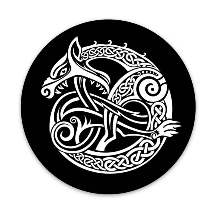 Autocollant Ragnarok pour la vente par Scandinavian Design Studio