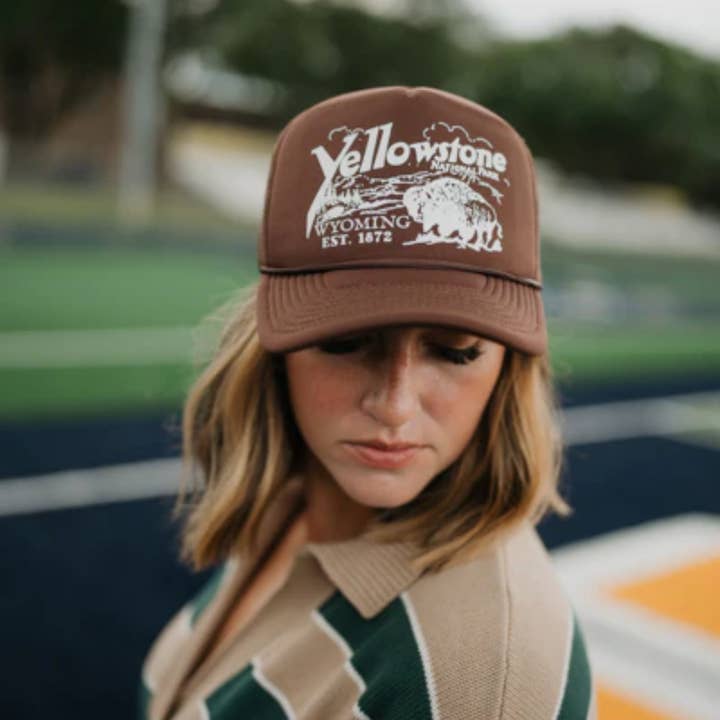 Hey Jude Graphic Tees - Wholesale Trucker Hat - Women's - Yellowstone Trucker Hat