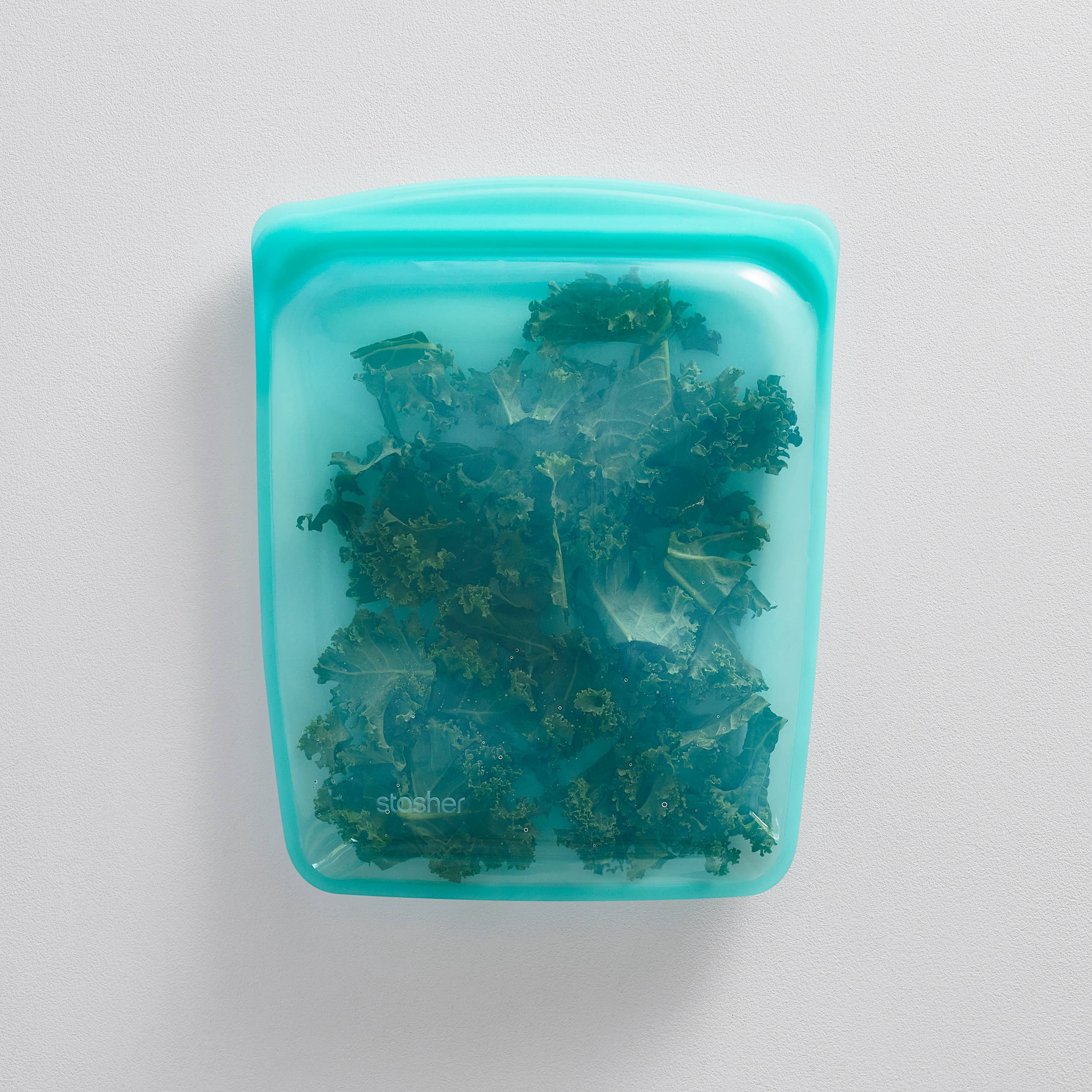 Stasher - Wholesale Food Storage Wrap/Bag - Half Gallon: Aqua4