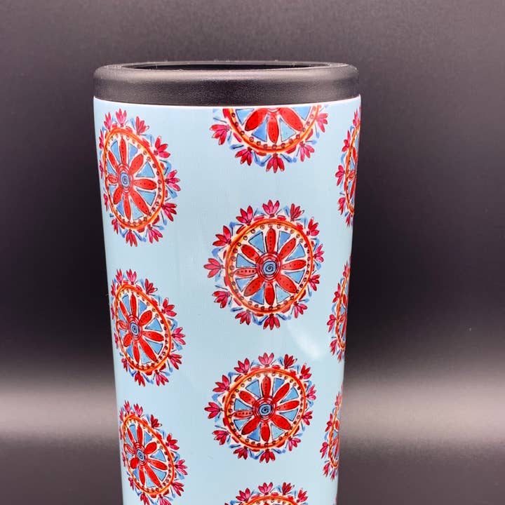 Isolateur Slim Can en acier inoxydable - Mosaic pour la vente par tinted pearl DESIGNS