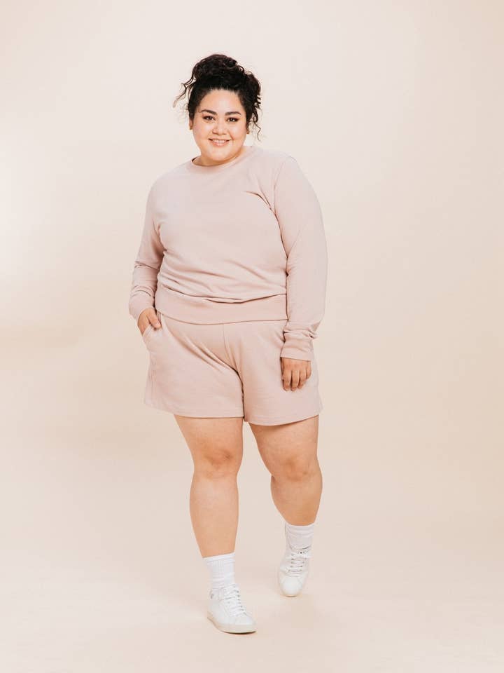 Klassisk SoftCore Crew i blomst for engroshandel hos Ocio Leisurewear