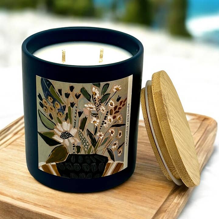 SEA SALT | 16 oz Soy + Coconut Wax Candle for wholesale by Pare Candle