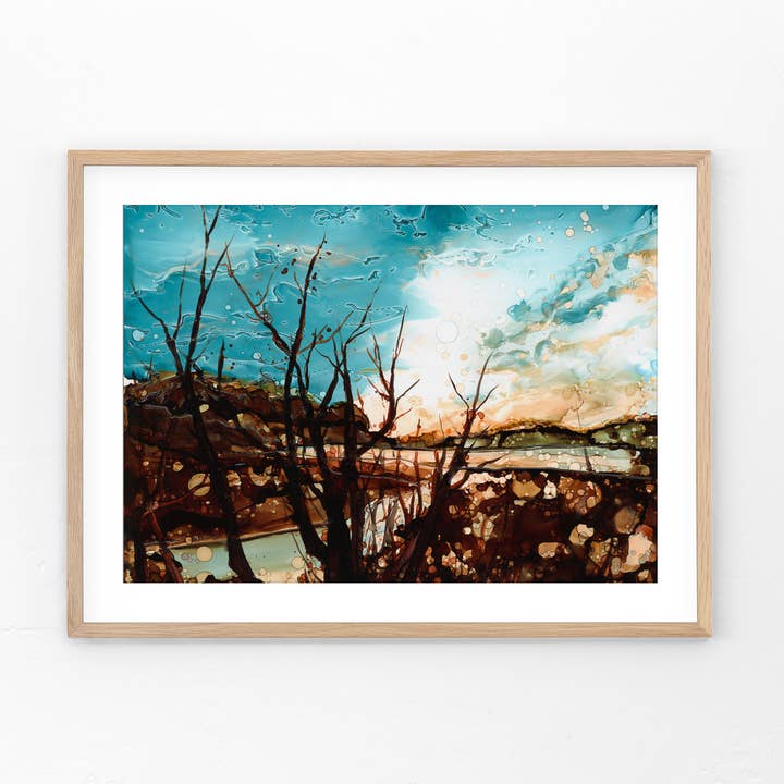 Reflexões da Manhã #3 por atacado de Rachel Wall Fine Art