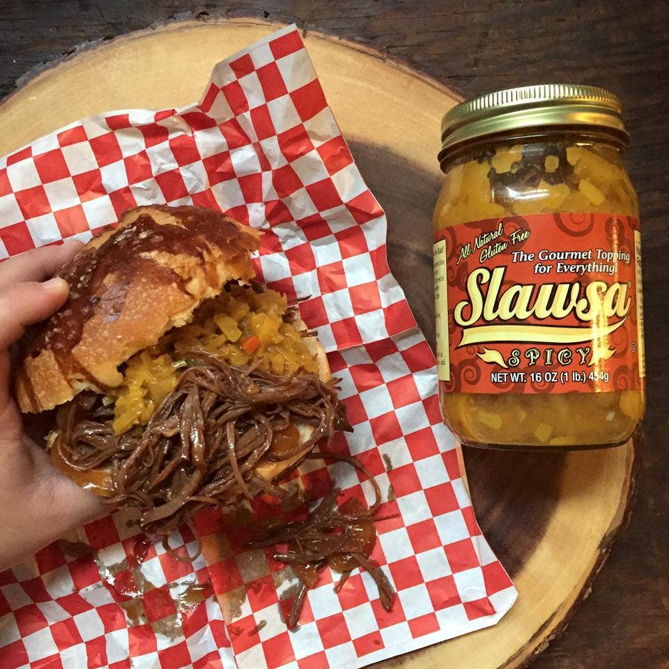 Slawsa - Vente Sauce relish - Relish gastronomique épicée Slawsa, 17,8 oz5