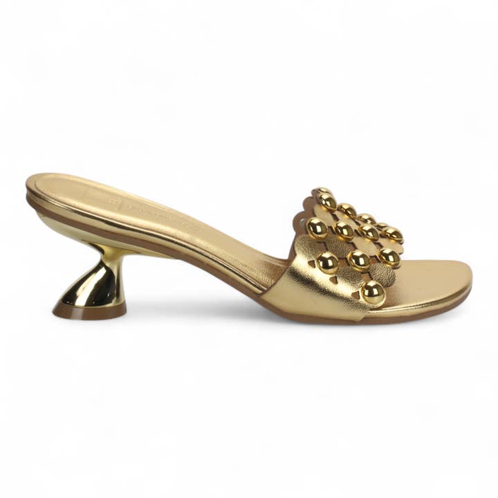 Starry Slide Sandal - Gold 4441-11284 for wholesale on Faire
