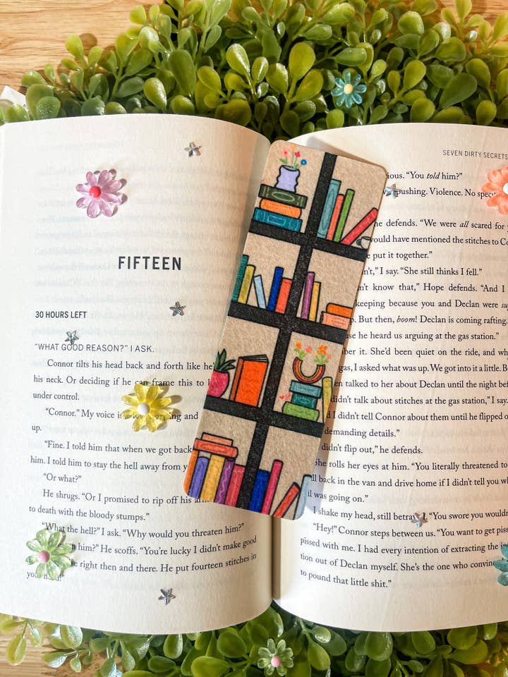 Rainbow Boekenplank vilten boekenlegger voor wholesale door Sharp Thoughtlings