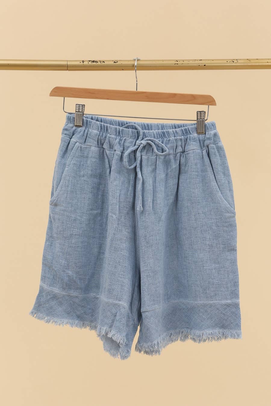 LÉA & LUC - Wholesale Shorts - Women's - Shorts in 50% cotton 50% linen REF. 1007841